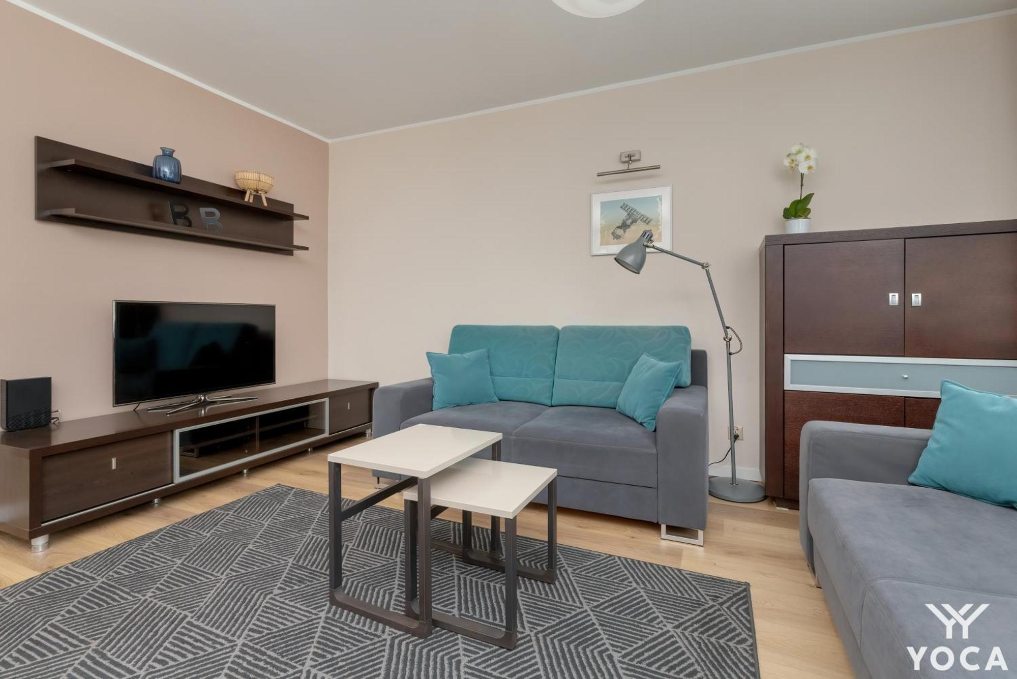 Blue Apartment By Yoca Gdynia Bagian luar foto